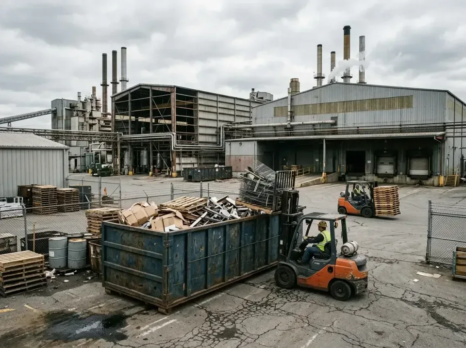 industrial-factory-scrap-conta-003 — frequently asked questions, Cheap Roll-off Dumpster Rentals in West Hill, OH